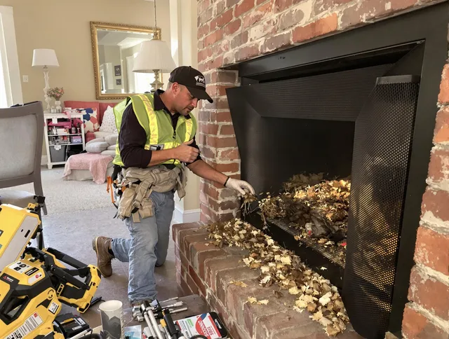 Safe screening installation by University Heights Chimney Sweep in University Heights, OH