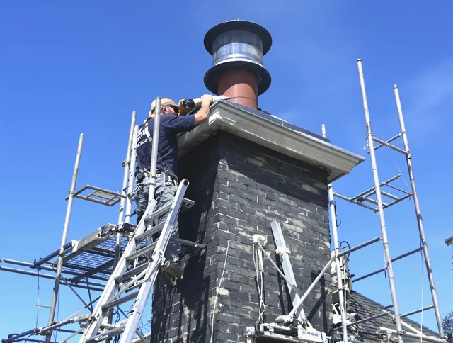 Sturdy chimney crown finished by University Heights Chimney Sweep in University Heights, OH
