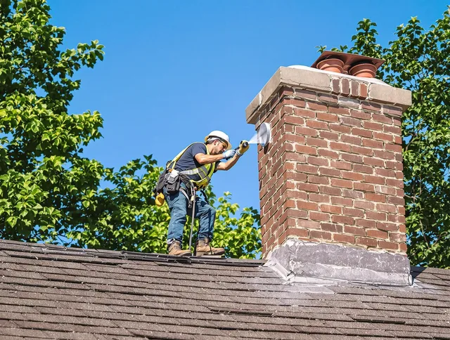 University Heights Chimney Sweep performing an inspection with advanced tools in University Heights, OH