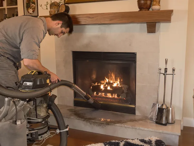 Routine fireplace upkeep by University Heights Chimney Sweep in University Heights, OH